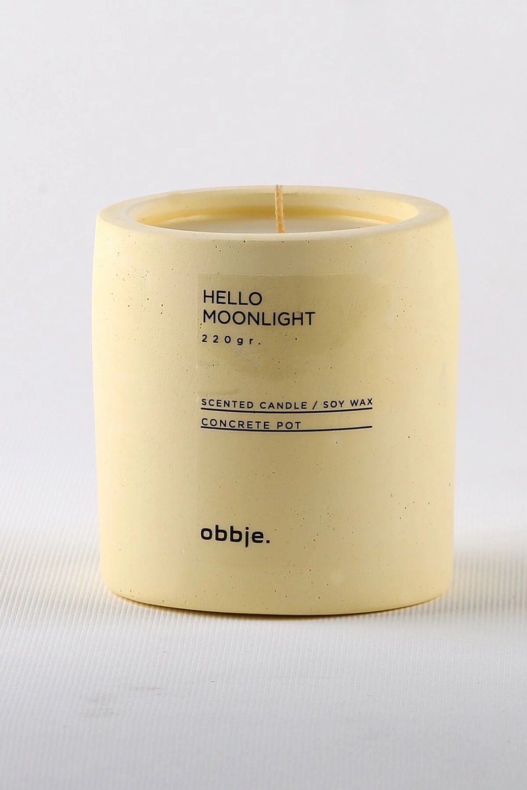 Qiri aromatik Hello Moonlight, ngjyrë e verdhë, 8.5x9cm