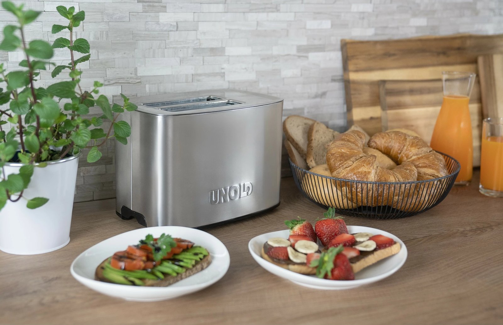Toaster UNOLD Tom 38266, 4 feta, Inox, 1200 W, E zezë