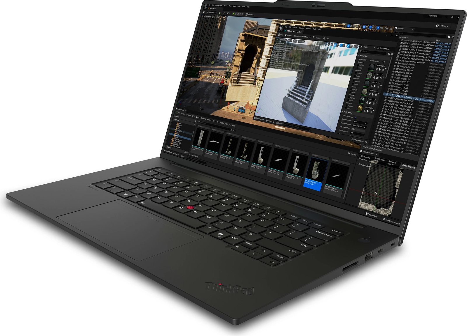 Kompjuter portativ Lenovo ThinkPad P1 Gen 7, Intel Core Ultra 9, 64GB RAM, 2TB SSD, NVIDIA RTX 3000 Ada, 16 inch, Black