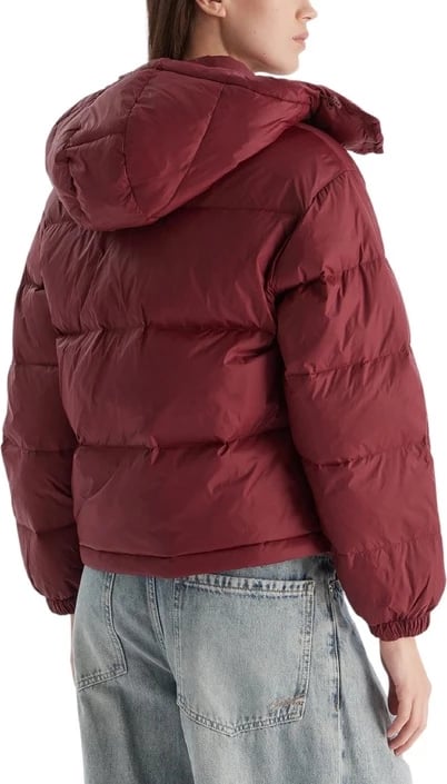 Jakne femra Calvin Klein Jeans bordeaux