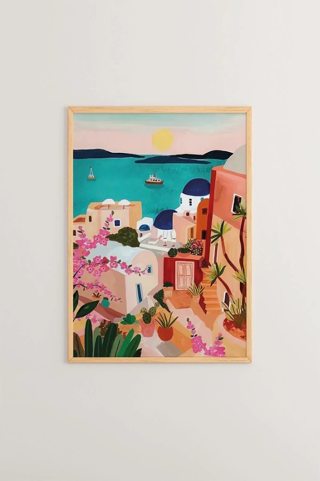 Pikturë dekorative me kornizë (3 copë), Wallity, Ersy3Ham2