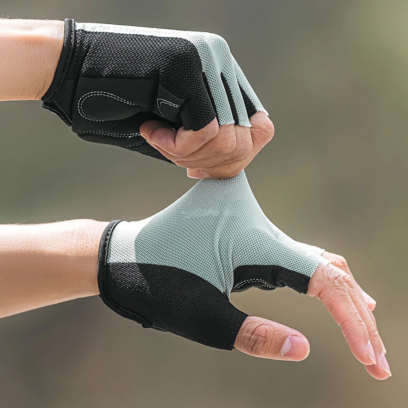 Doreza çiklizmi, Wozinsky WRR-02L, madhësia L, poliester, gri, 1 palë