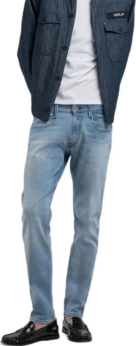 Pantallona Replay jeans meshkuj, të kaltërta