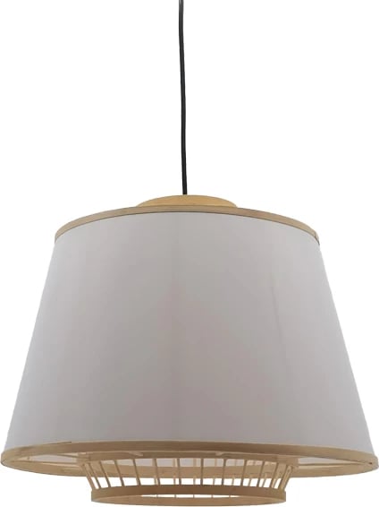 Dritë tavani Certy Inart E27 bambu ngjyrë natyrale D50χ33cm