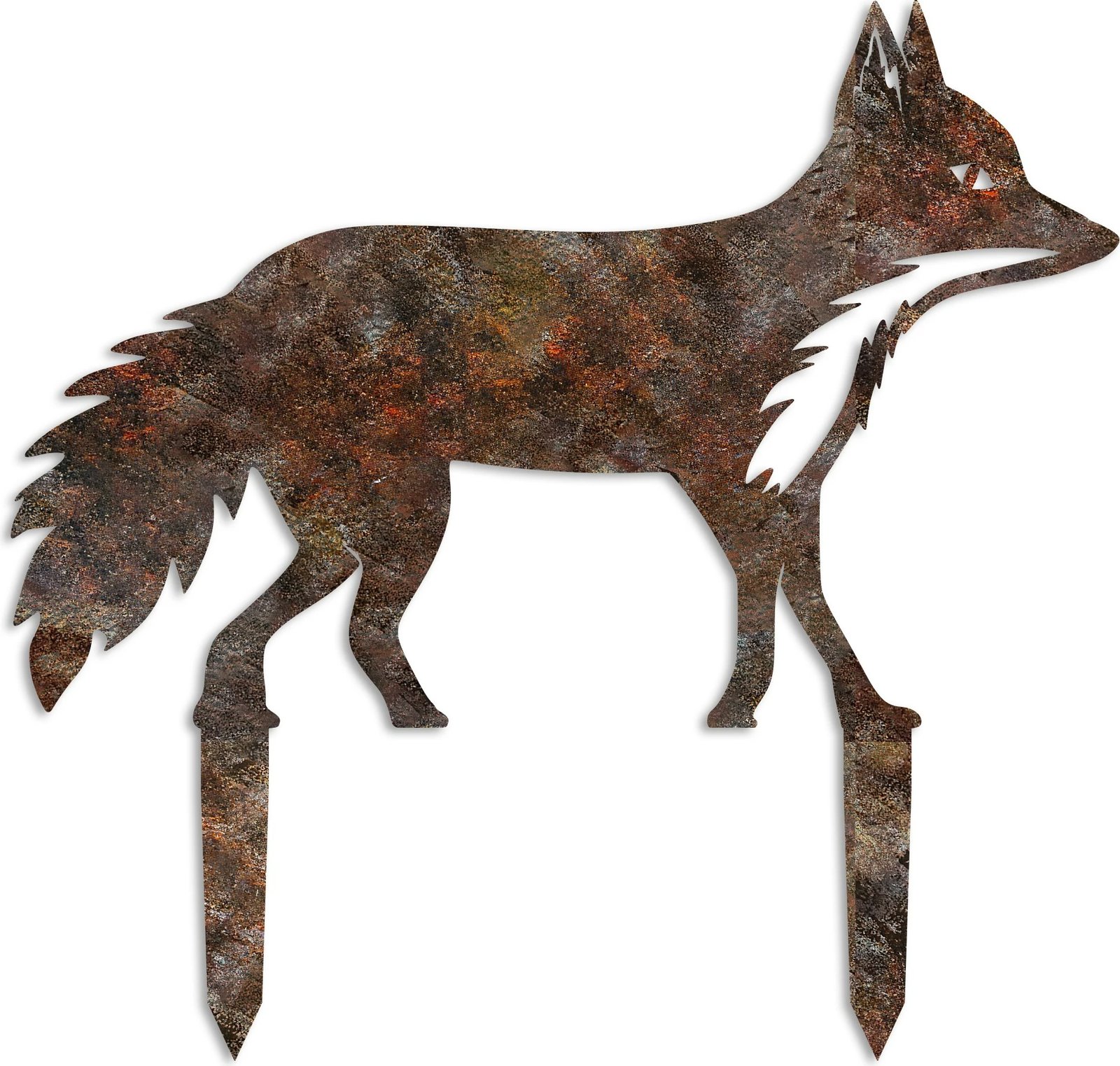 Objekt dekorativ për kopsht, dhelpër, Aberto Design, shumëngjyrësh, 48x50cm