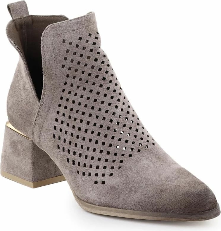 Çizme femra Potocki SZ12356, gri