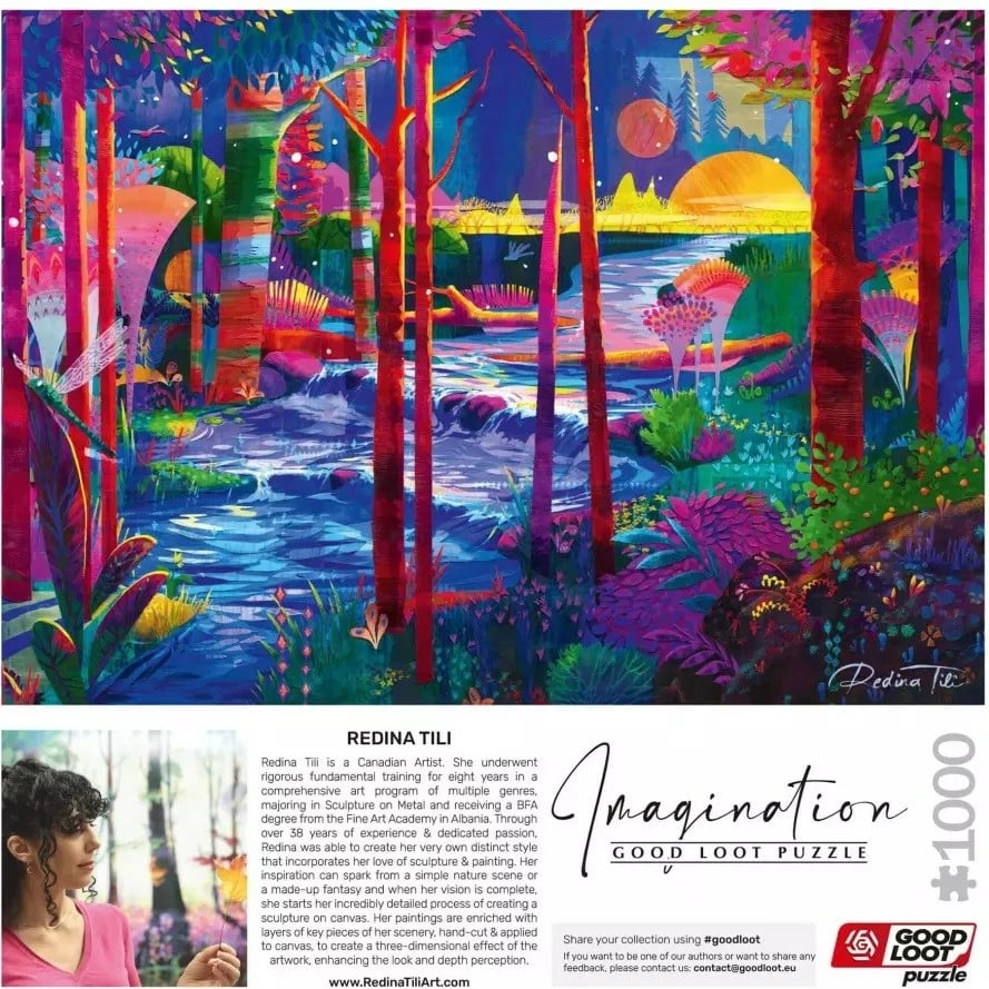 Puzzle Cenega Publishing Good Loot Imagination Redina Tili, 1000 pjesë