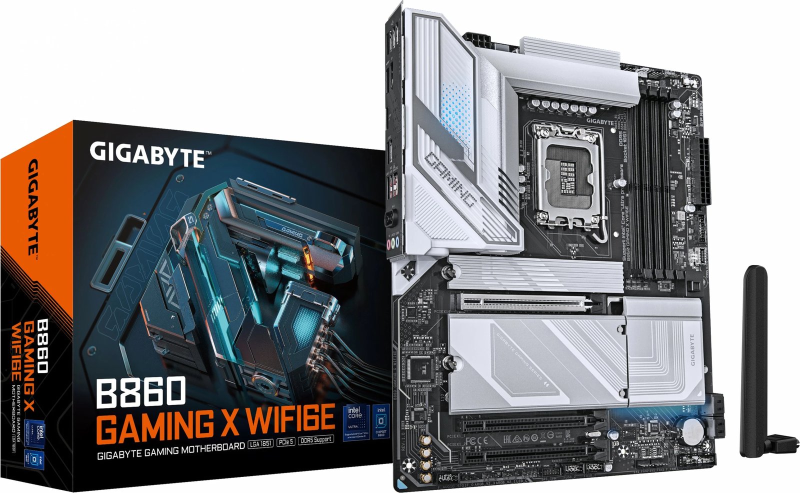 Kartelë grafike Gigabyte B860 GAMING X, 16 GB, e zezë