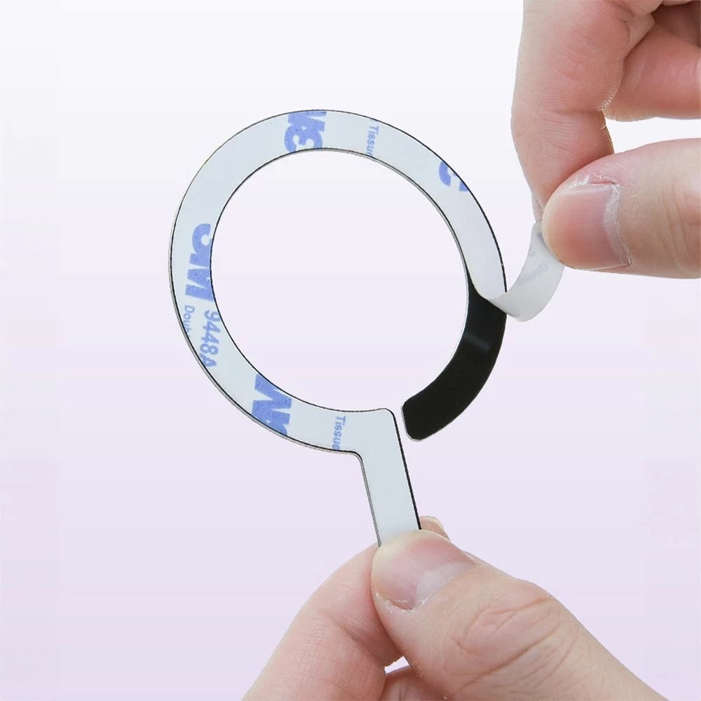 Unaza magnetike Tech-Protect MetalRing për MagSafe, set 2 copë, e zezë dhe argjendtë
