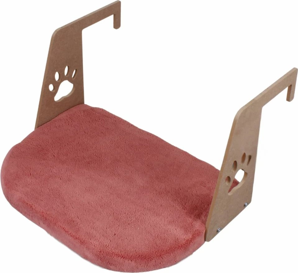 Shtrat për mace, Paws & Whiskers, Riana, ngjyrë korale