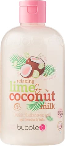 Xhel për dush Bubble Tea Coconut & Lime, 500 ml