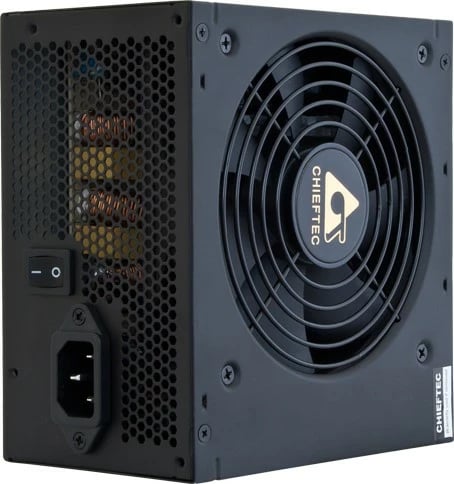 PSU Chieftec Task TPS-500S, 500 W, 80 PLUS Bronze, e zezë