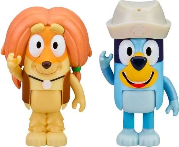 Set figurina Bluey Tm Toys BLU13046, 2 copë, plastikë