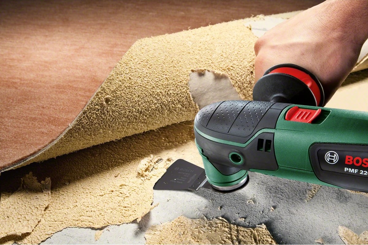 Mjet multifunksional Bosch PMF 220 CE Set, 20000 OPM, 1.1 kg, zi/gjelbër