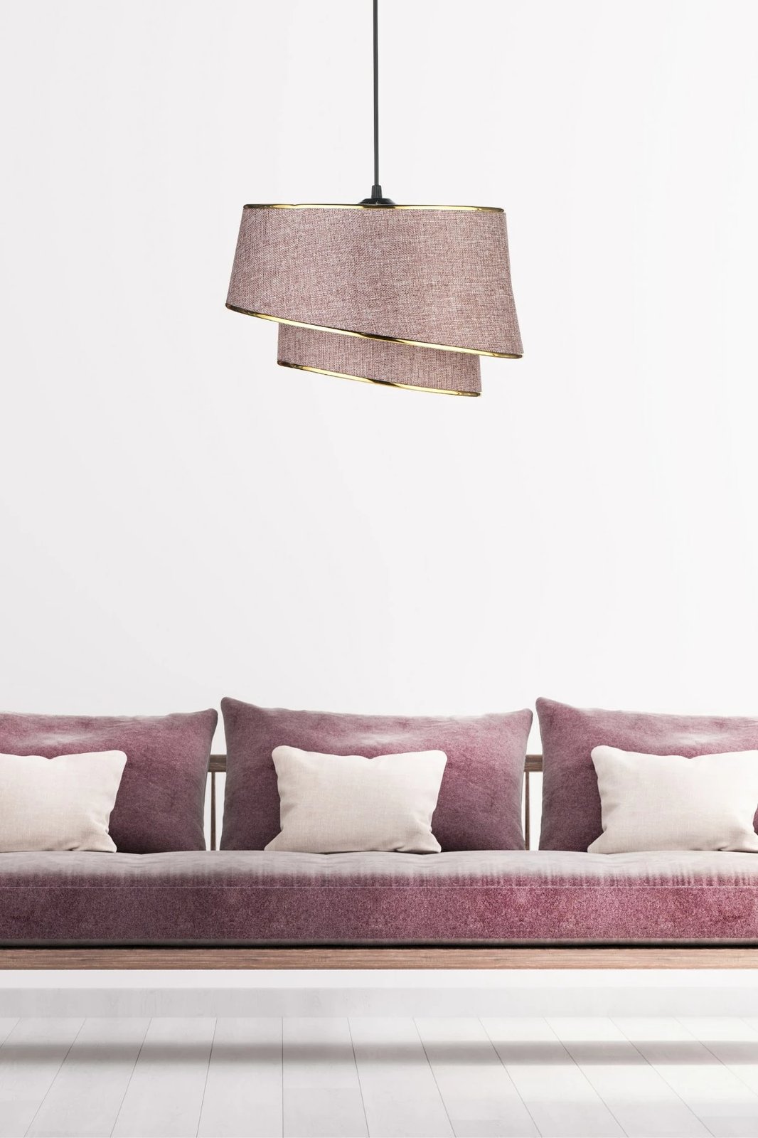 Llambë tavani Opviq, KS-2013, kafe dhe ari, lartësi e rregullueshme