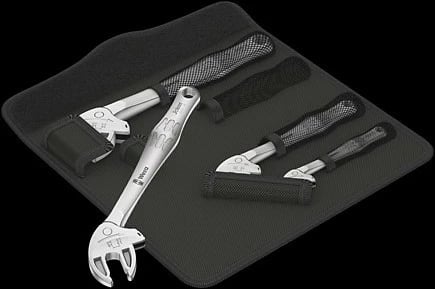 Çelës i rregullueshëm Wera Joker 6004, set 4 copë, metallic