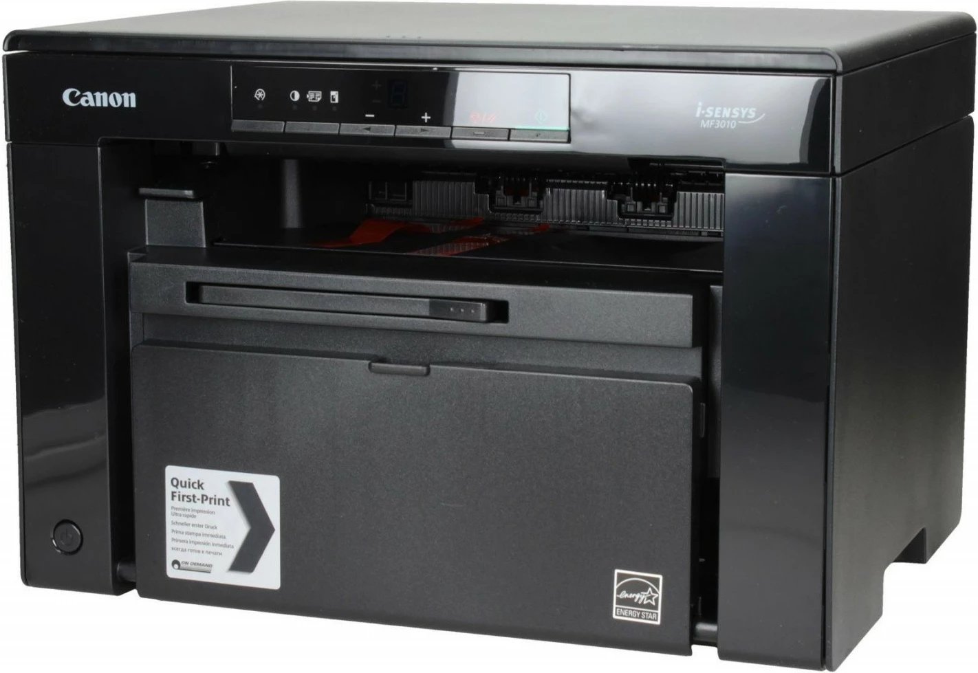 Pajisje multifunksionale lazer, Canon i-SENSYS MF3010 5252B004, A4, 18 ppm, 600x400 dpi printim, skaner/kopjues, USB 2.0, mono, e zezë Pajisje multifunksionale lazer, Canon i-SENSYS MF3010 5252B004, A4, 18 ppm, 600x400 dpi printim, skaner/kopjues, USB 2.0, mono, e zezë
