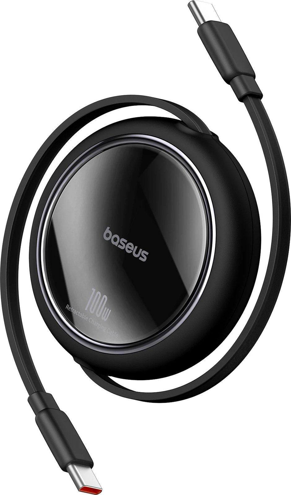 Kabllo USB-C në USB-C Baseus Free2Draw Mini 100W, 1m, e zezë Kabllo USB-C në USB-C Baseus Free2Draw Mini 100W, 1m, e zezë