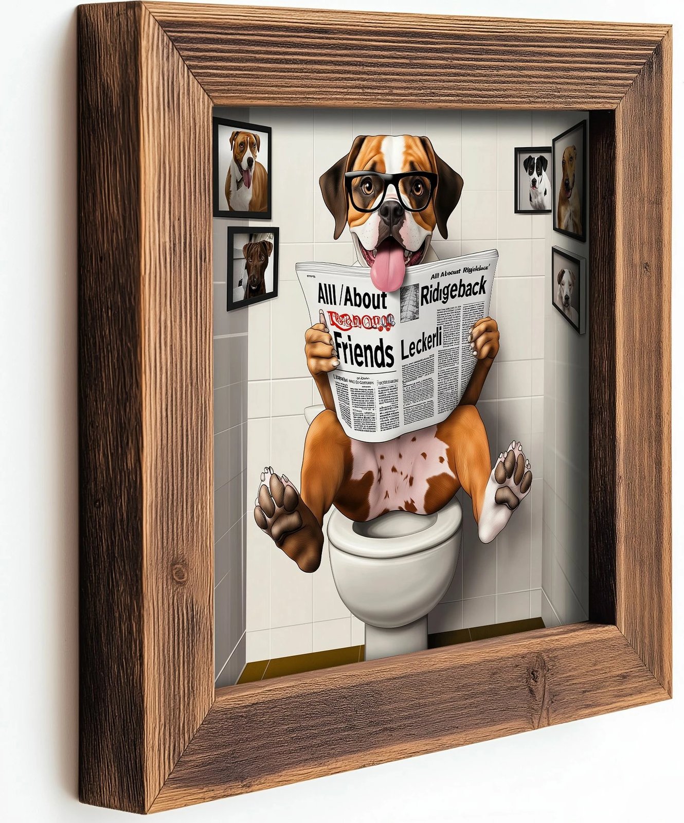 Pikturë dekorative me kornizë, MDF, shumëngjyrëshe, Wallity, UKZM081