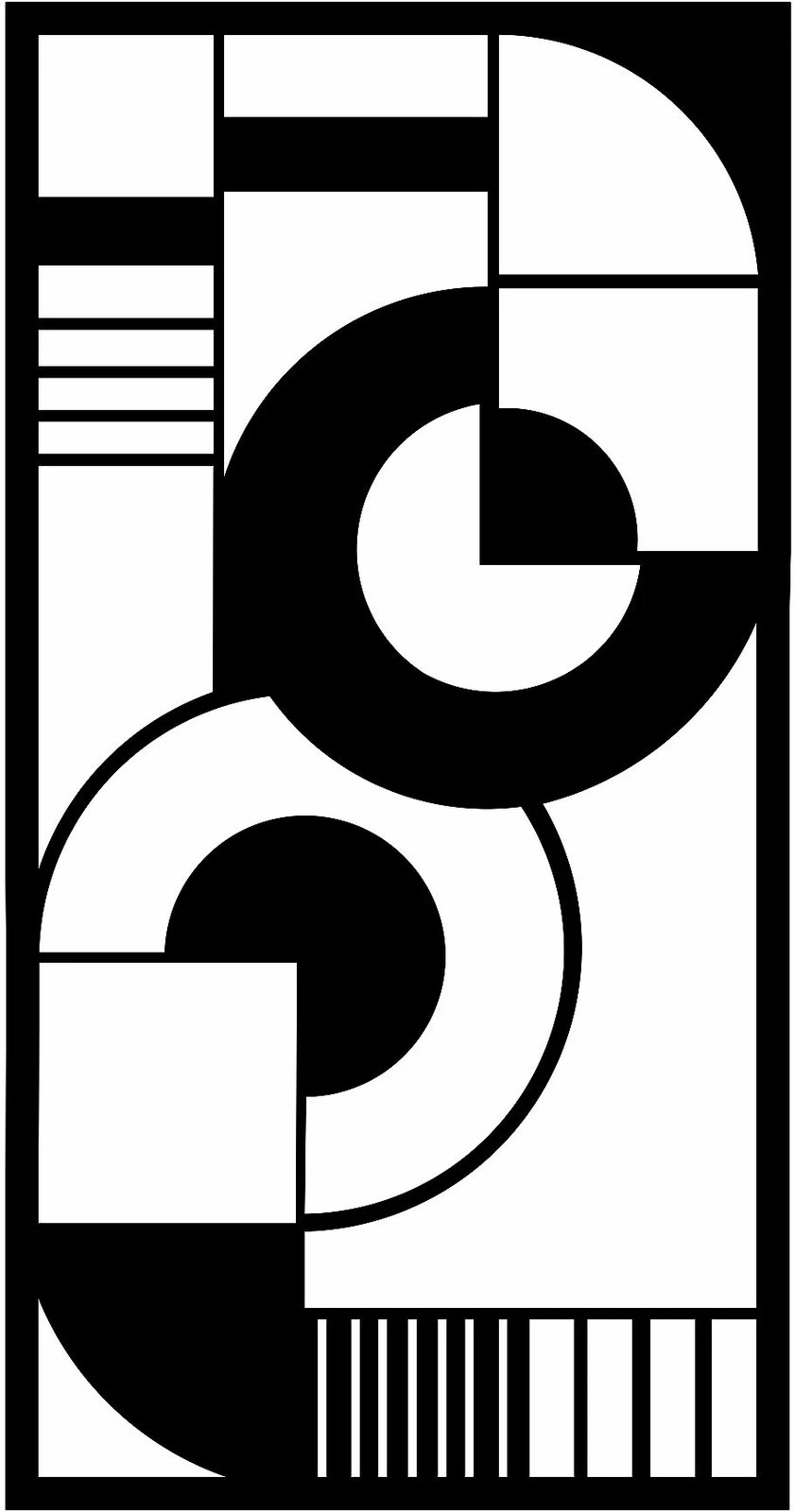 Aksesor dekorativ metalik për mur, Wallity, Hypnosis 2, ngjyrë e zezë, 37x71cm