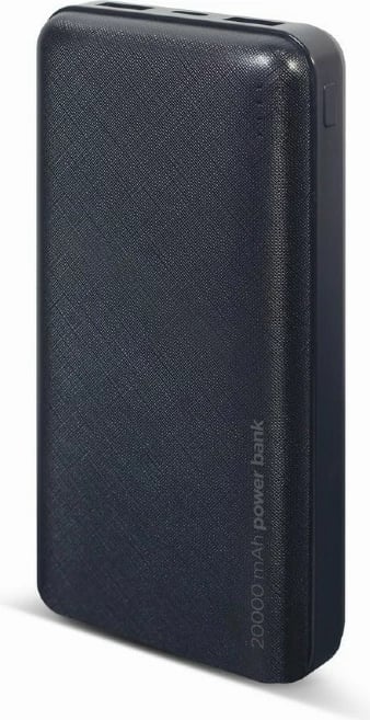 Power bank Gembird PB20-02, 20000 mAh, e zezë