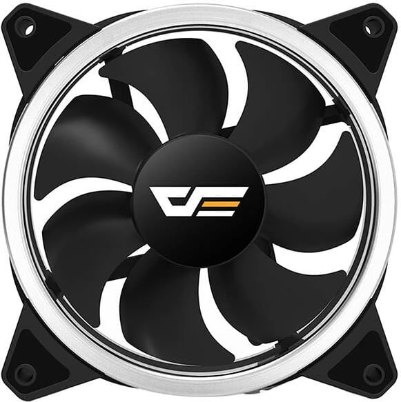 Set ventilatorë Darkflash DR12 Pro 3in1, 120x120 mm, ARGB, i zi
