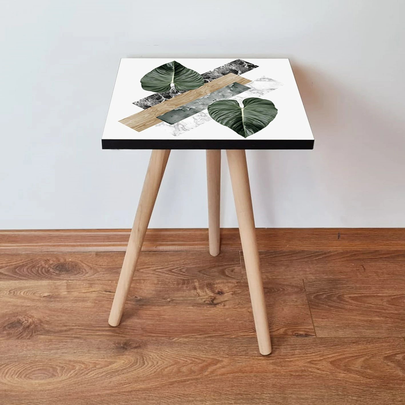 Tavolinë anësore Skye Decor, Shp385, e bardhë