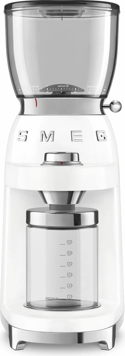 Grirëse për kafe SMEG CGF01WHEU, e bardhë