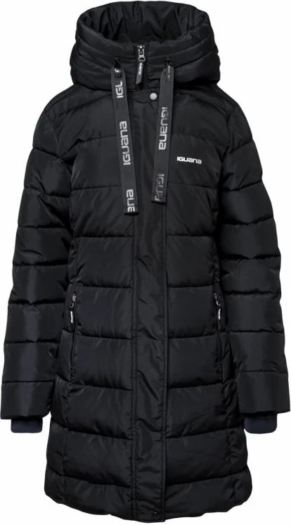 Jakne dimri për femra Iguana, e zezë