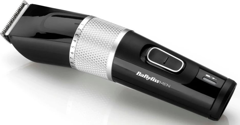 Maşinë për rruar BaByliss, E973E, e zezë-argjendtë