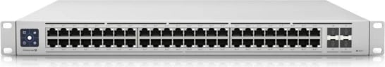 Switch Ubiquiti UniFi USW-ENTERPRISE-48-POE i bardhë