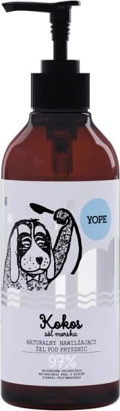 Xhel dushi Yope Kokos dhe Kripë Deti 400ml