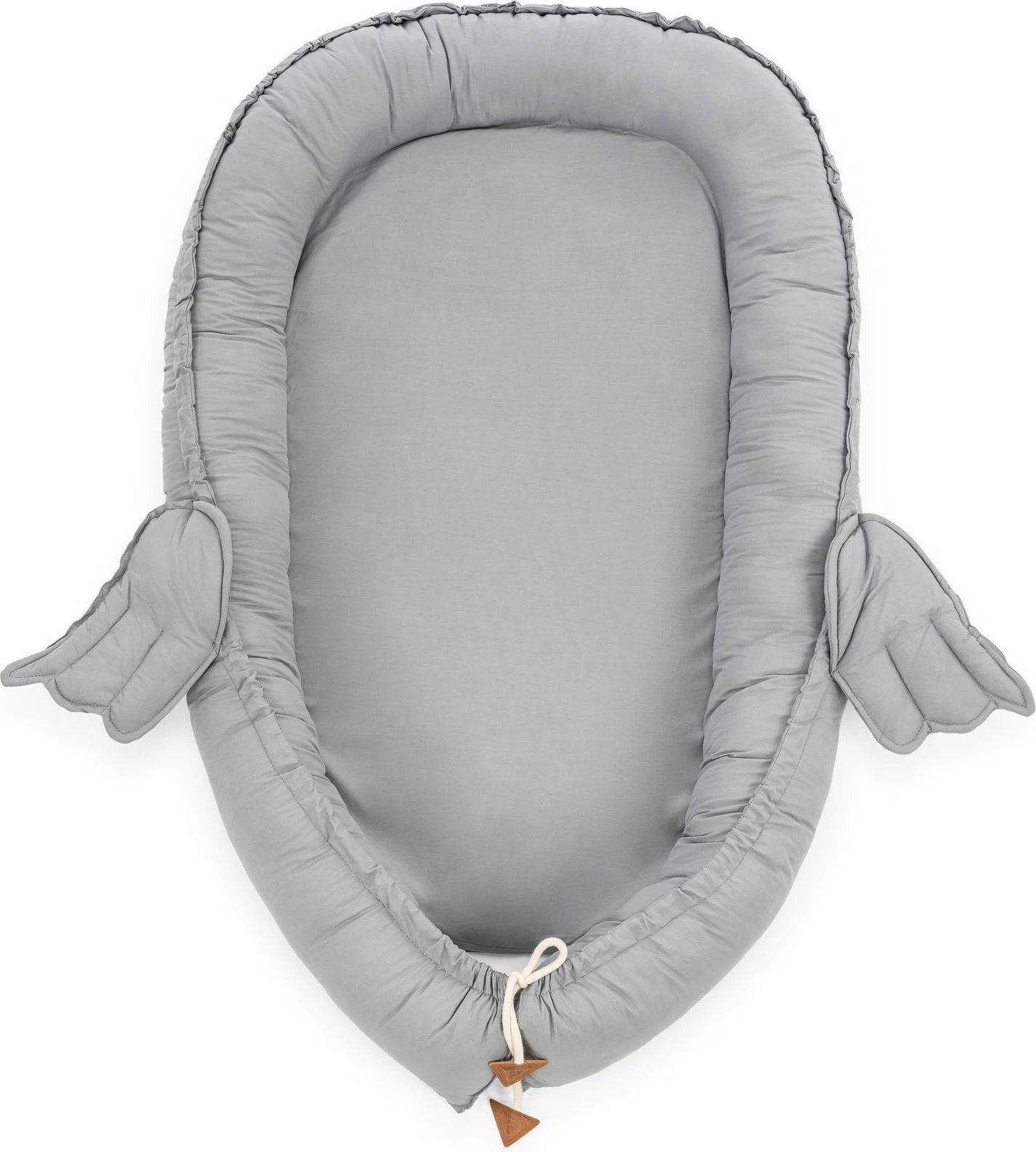 Shtrat për bebe Evila Originals, babynest, ngjyrë gri