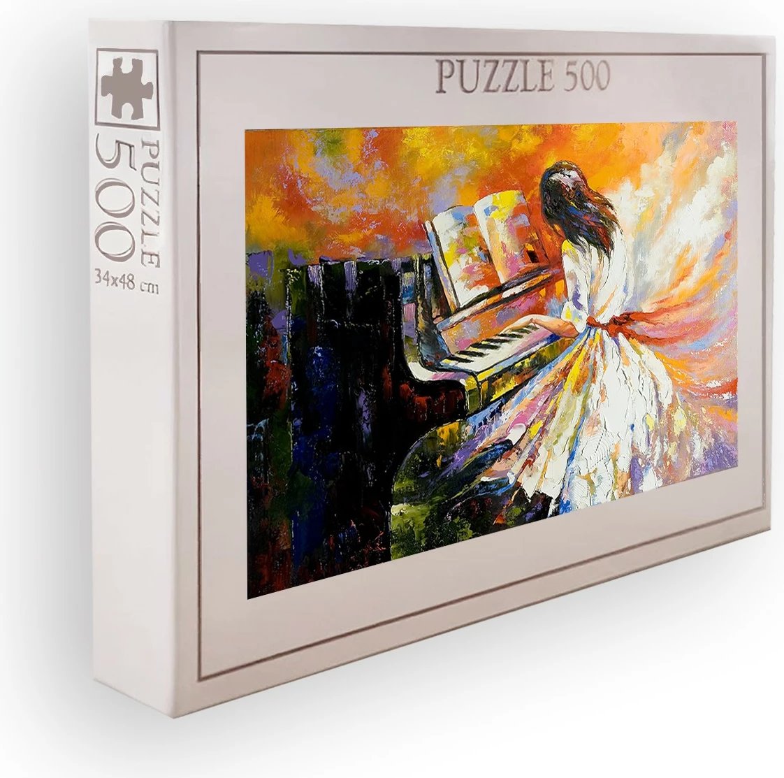 Puzzle 500 copë, Evila Originals, shumëngjyrësh, PZL_076_500