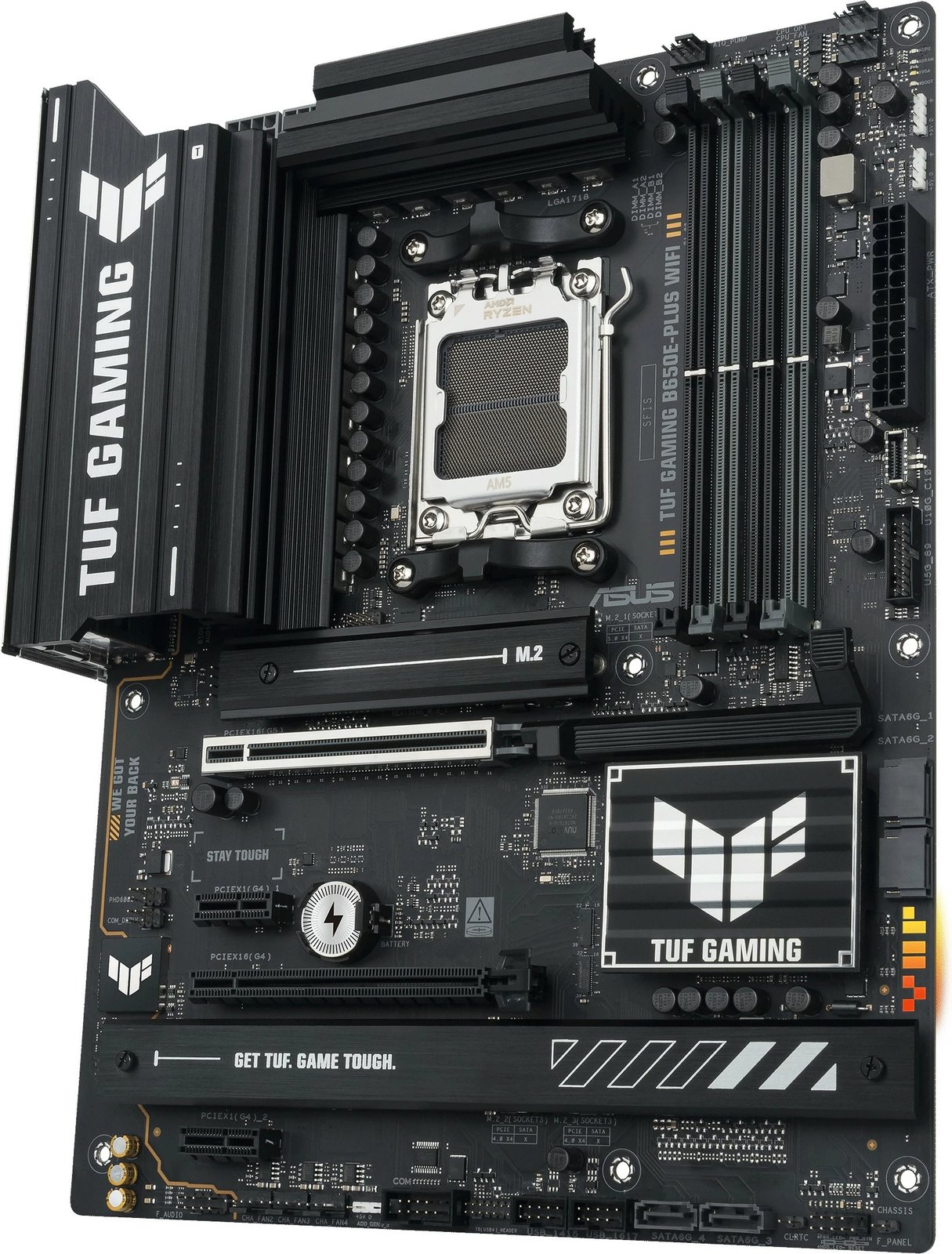 Pllakë amë ASUS TUF GAMING B650E-PLUS WIFI, Socket AM5, DDR5, 256GB Pllakë amë ASUS TUF GAMING B650E-PLUS WIFI, Socket AM5, DDR5, 256GB