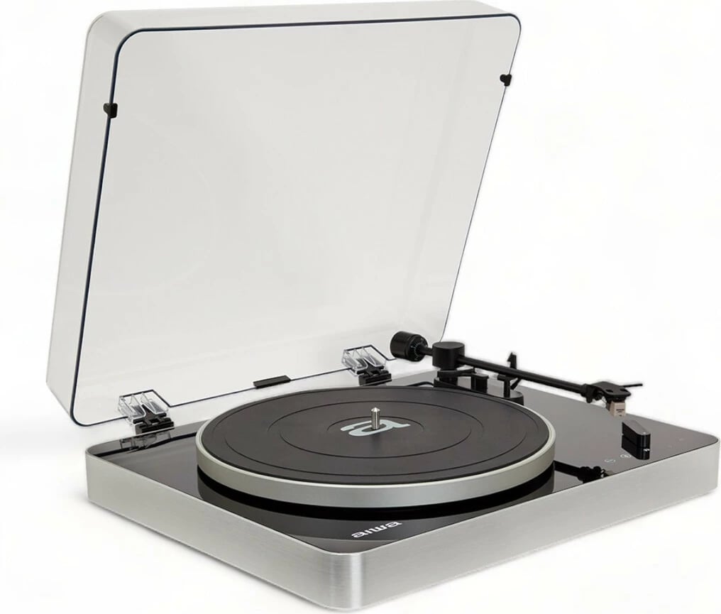 Gramafon Profesional me Pre-Amp dhe Transmetim Wireless Hi-Fi AIWA APX-790BT/BK (Hiri)