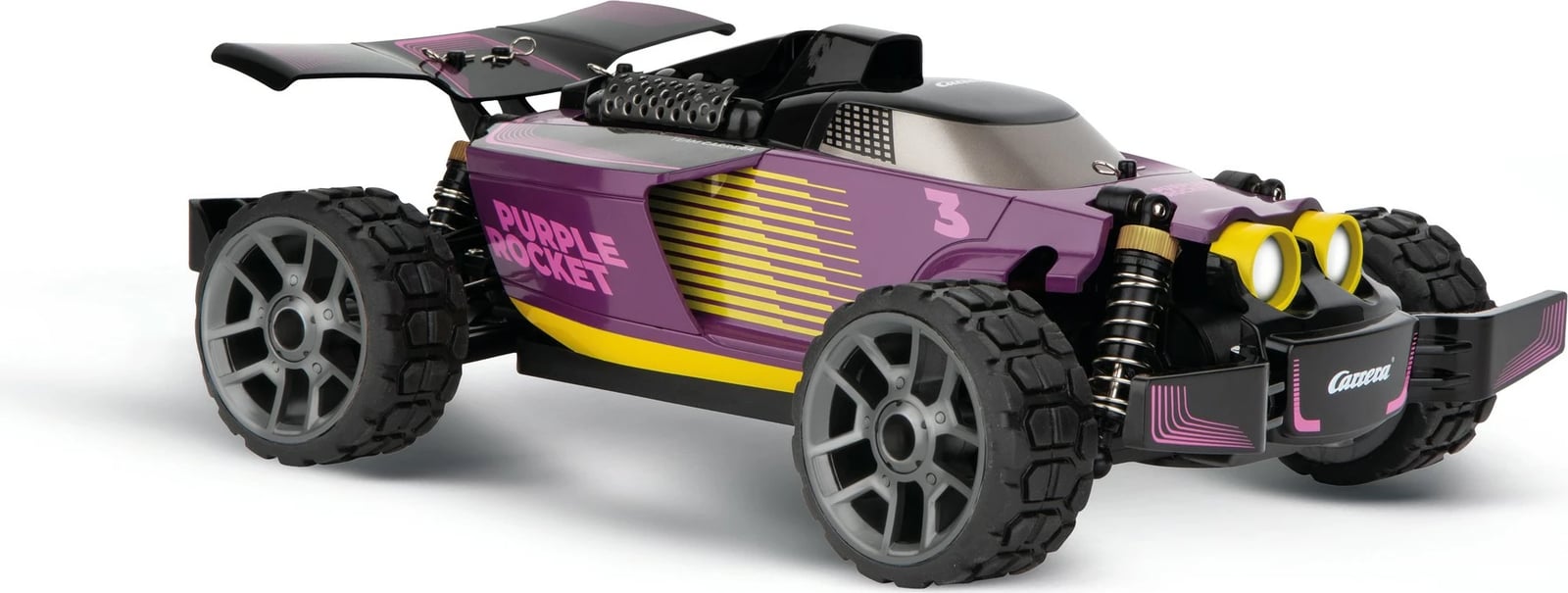 Buggy Carrera Purple Rocket RC, 2.4GHz, elektrik, vjollcë