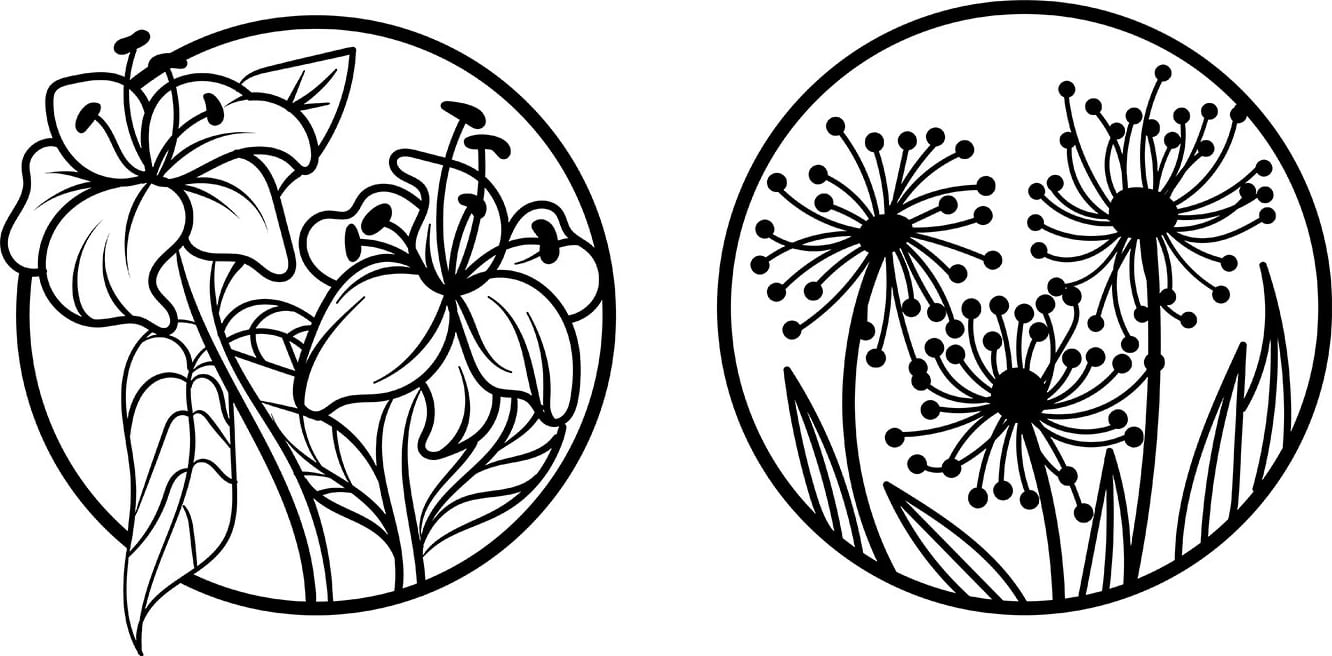 Aksesor dekorativ metalik për mur, Wallity, Mucbir, ngjyrë e zezë, 100x50cm