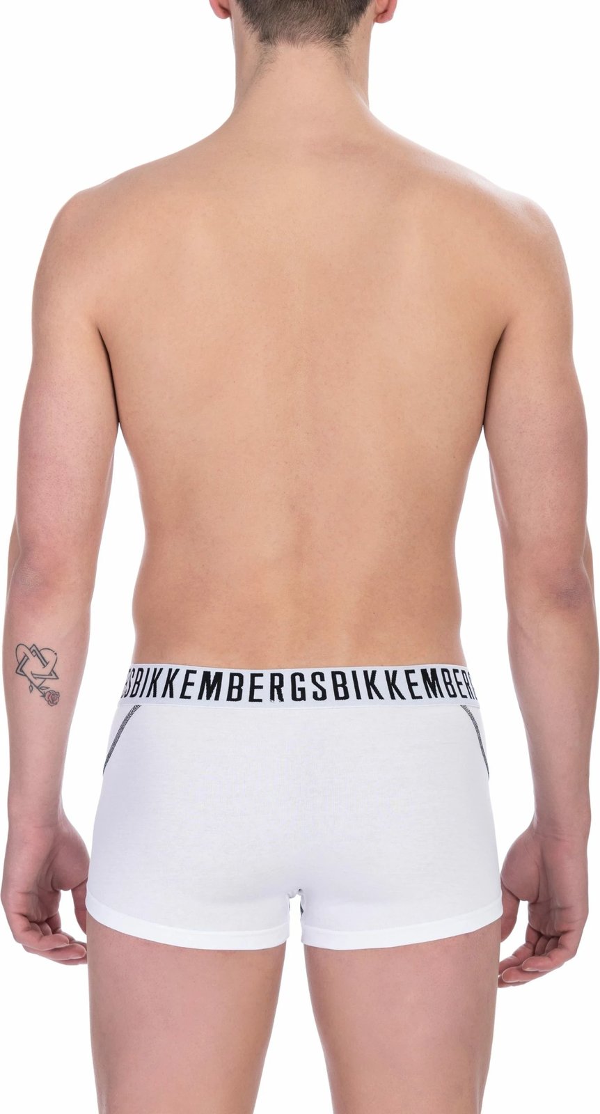 Të brendshme për meshkuj Bikkembergs, të bardha