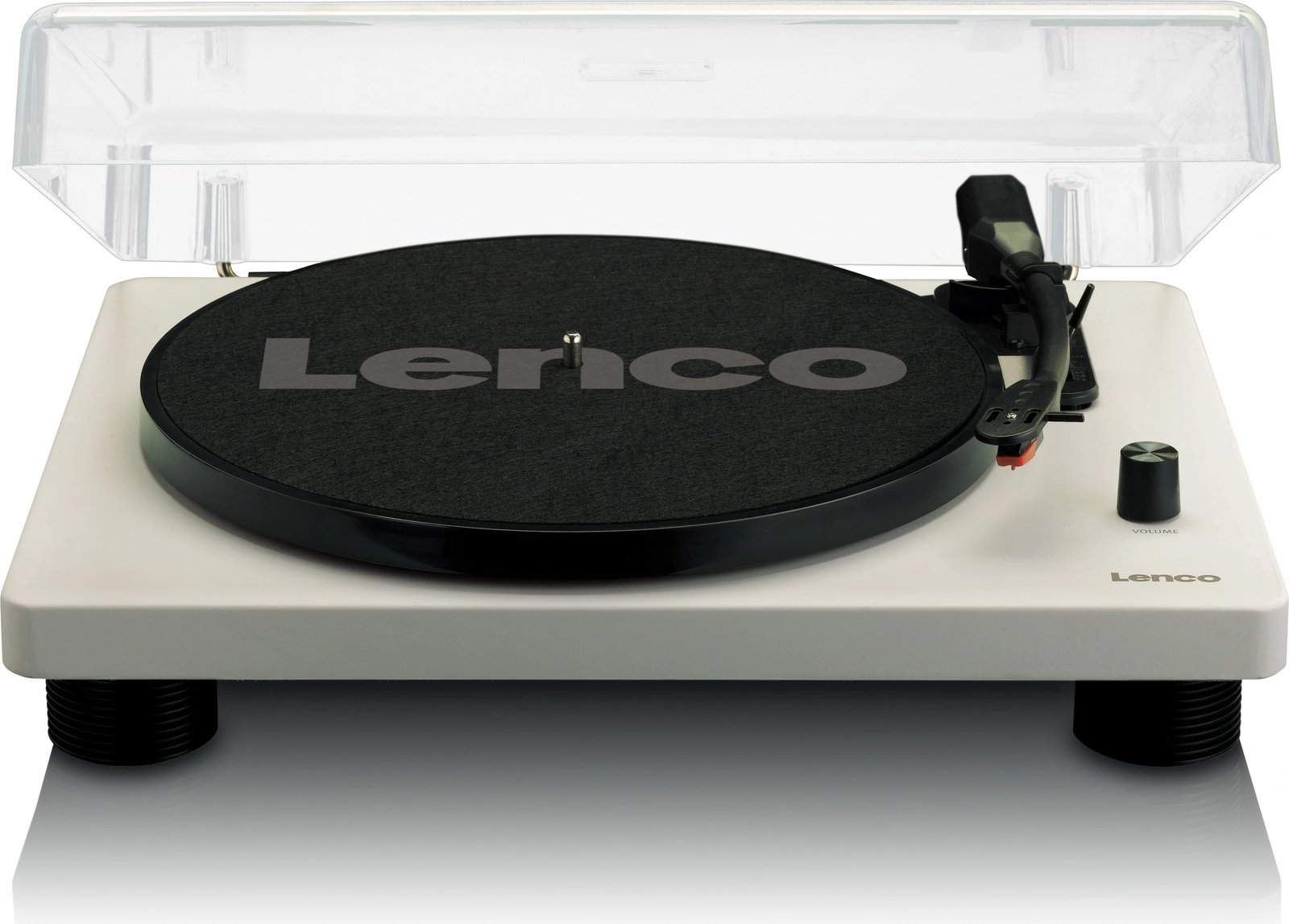 Gramafon Lenco LS-50, 2 altoparlantë, USB, gri