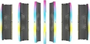 RAM Memorje Corsair Vengeance RGB DDR5 CMH16GX5M2B5600Z40 16GB (2x8GB) 5600MHz CL40, e zezë, set 2 copë