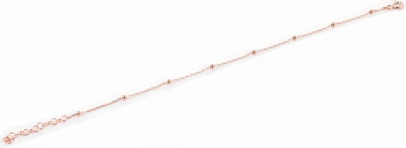 Byzylyk kyçeli argjendi, ngjyrë rozë ari, ELKSLVR7099