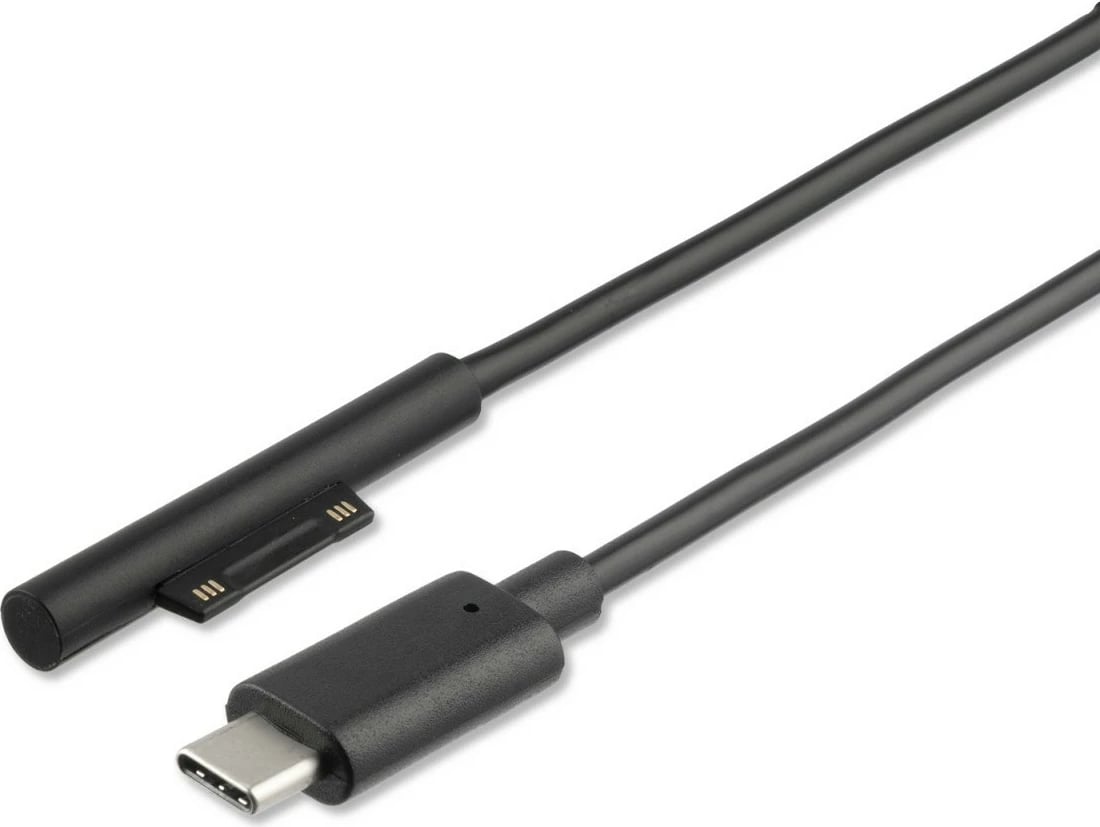 Kabllo karikimi 4smarts Microsoft Surface Connect në USB Tip-C 1m e zezë