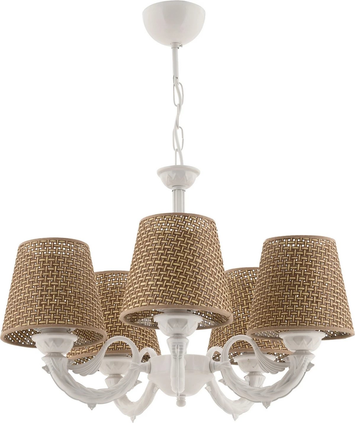 Llambë tavani Opviq Fiona Hazeran, natyrale, e bardhë