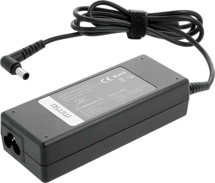 Karikues laptopi Mitsu ZM/SON19547, 19.5V 4.7A, 80W, për Sony, i zi