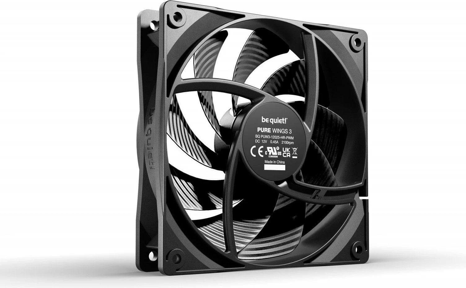 Ventilator kase Be quiet! Pure Wings 3, 120mm, PWM, i zi