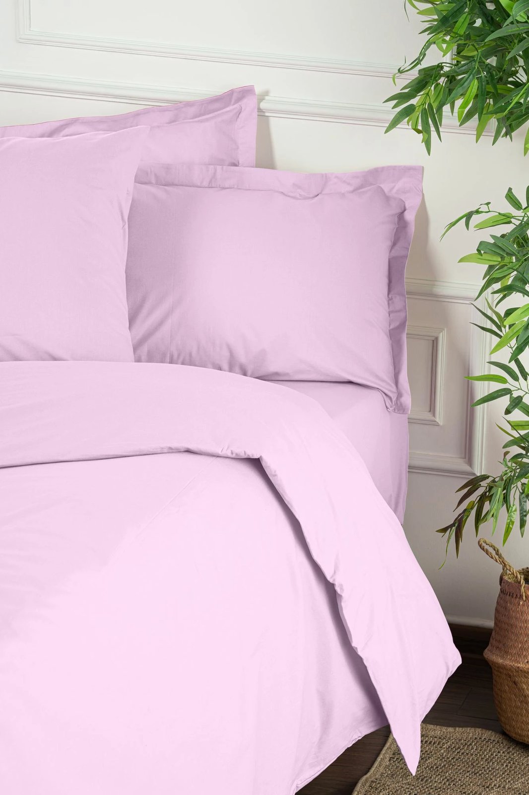 Set mbulesë për jorgan King, ranforce, ngjyrë lejla, L'essentiel