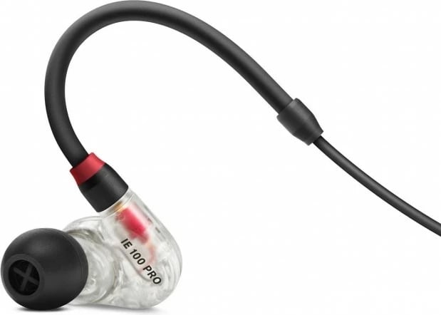 Kufje in-ear Sennheiser IE 100 PRO Clear, me kabllo, të zeza