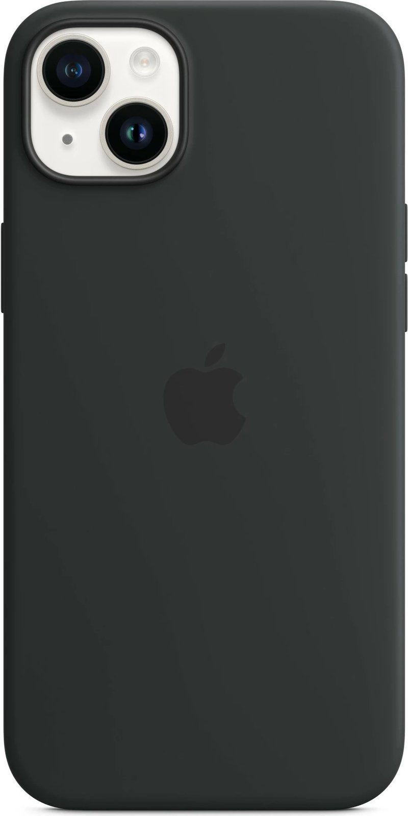 Mbështjellës Apple iPhone 14 Plus Silicone Case MagSafe, 6.7", e zezë