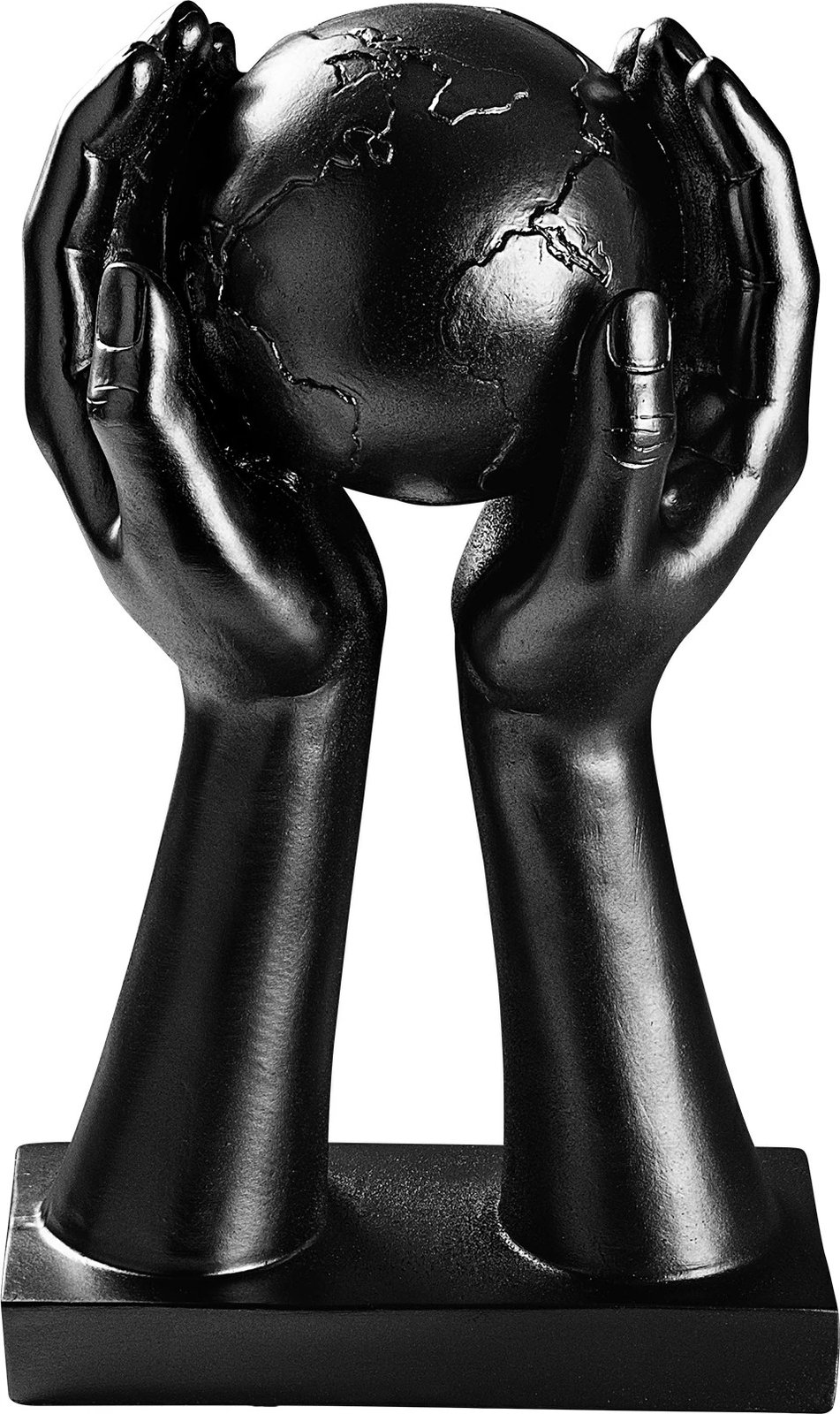 Objekt dekorativ Aberto Design, Global, i zi, 18x30x9cm Objekt dekorativ Aberto Design, Global, i zi, 18x30x9cm